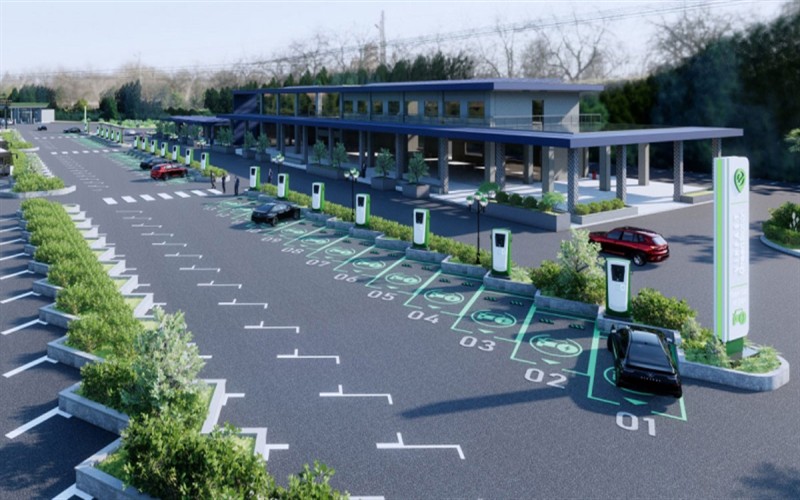 Hệ thống trạm sạc ô tô điện