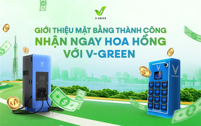 Giới thiệu mặt bằng trạm sạc, tủ đổi PIN – nhận tiền ngay!